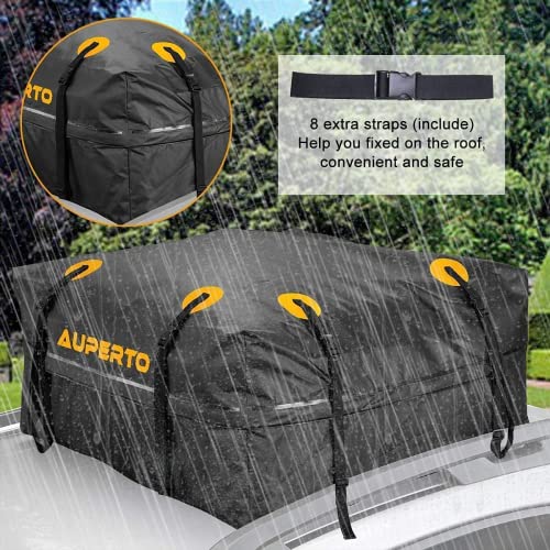 Auperto Faltbare Dachbox 450L Schwarz – Bild 2