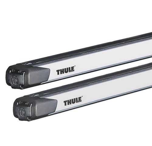 Thule 891000 SlideBar Lastenträger, 127 cm & KIT THULE Flush Rail 6007 – Bild 3